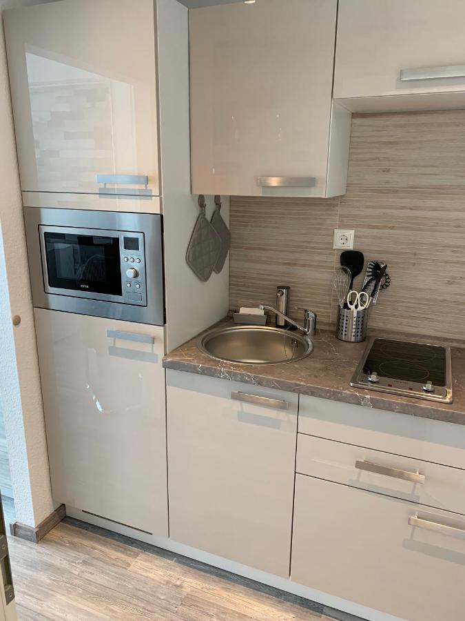 Kleine Moewe, Exklusives Ein Zimmer Apartment Mit Sauna Im Haus Wunstorf Exterior foto